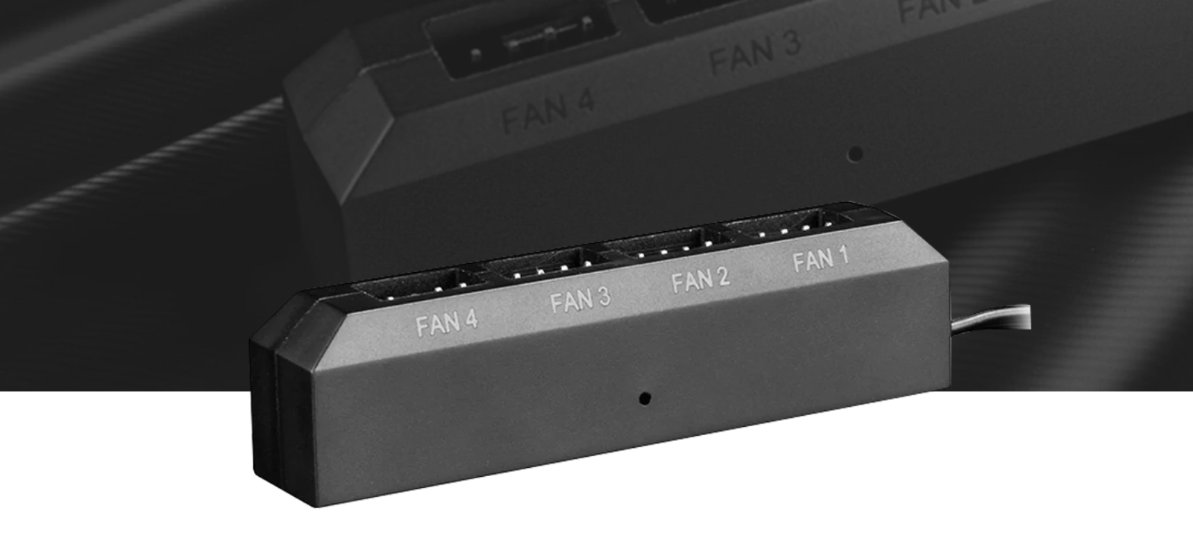 Deepcool Fh Pwm Fan Hub Supports Up To Fans Pin Or Pin Occupying Only One Pin